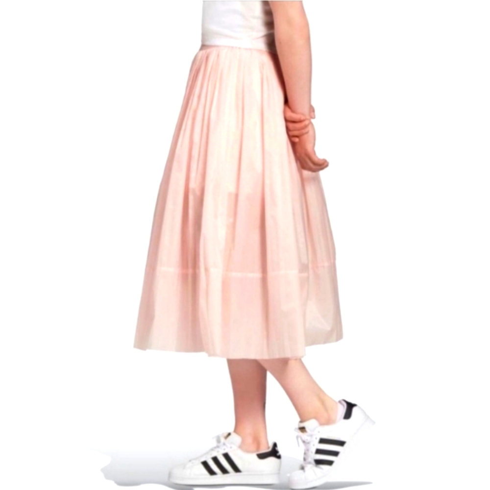 NWT Addidas Original Pleated K-POP MIDI Skirt - Pink - Size M